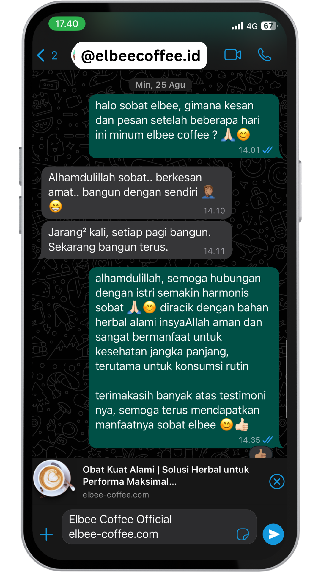 obat kuat alami elbee coffee